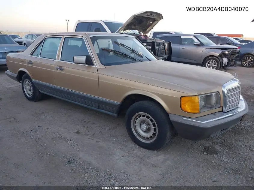 WDBCB20A4DB040070 1983 Mercedes-Benz 300 Sd