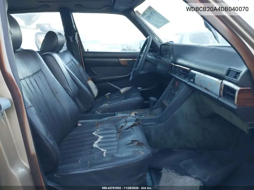 WDBCB20A4DB040070 1983 Mercedes-Benz 300 Sd