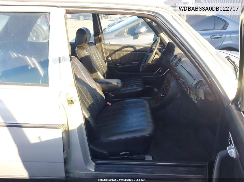 WDBAB33A0DB022707 1983 Mercedes-Benz 300 Dt