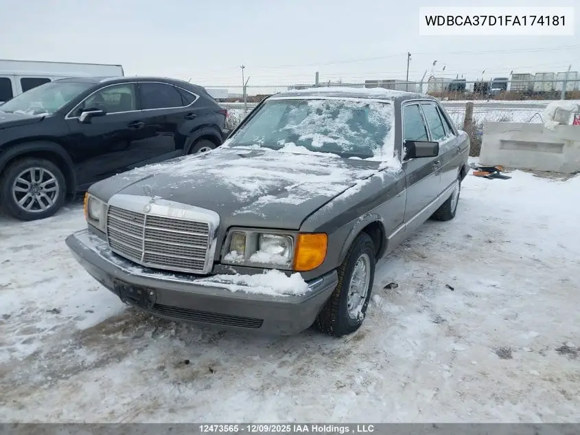 WDBCA37D1FA174181 1985 Mercedes-Benz 500 Sel