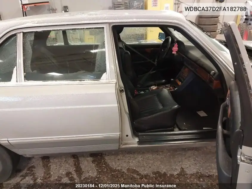 WDBCA37D2FA182788 1985 Mercedes Benz 500Sel