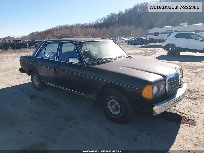 WDBAB33C3FA225388 1985 Mercedes-Benz 300 Dt