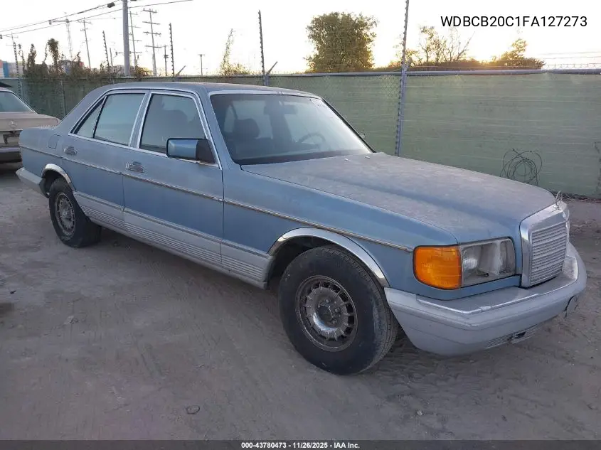 WDBCB20C1FA127273 1985 Mercedes-Benz 300 Sd