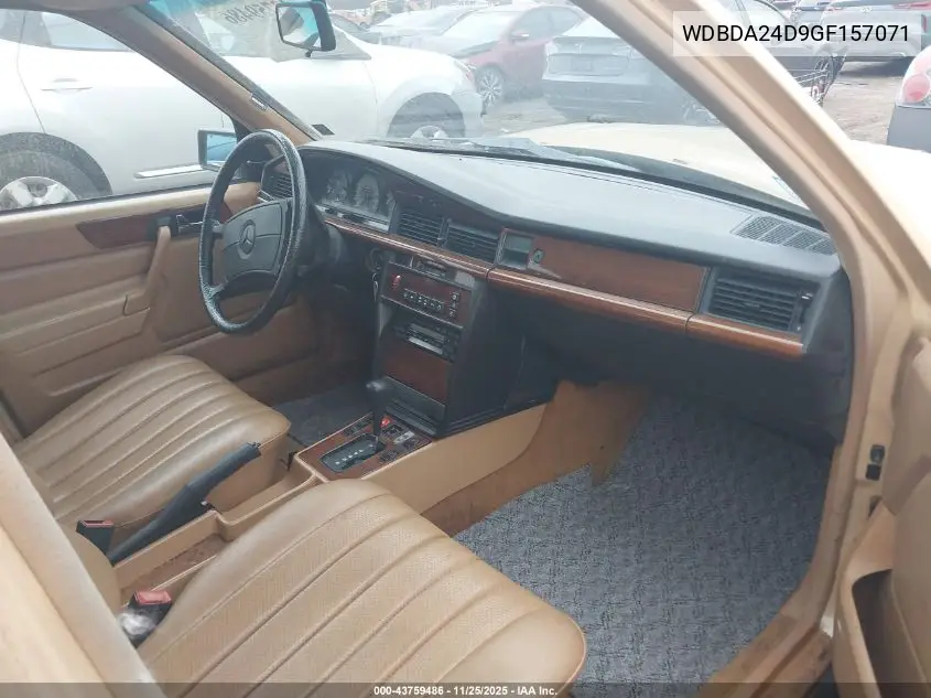 WDBDA24D9GF157071 1986 Mercedes-Benz 190 E 2.3