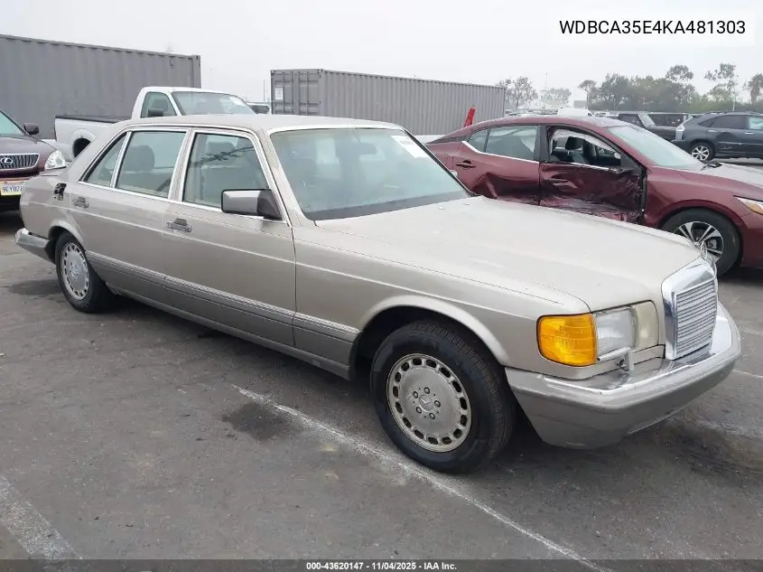 WDBCA35E4KA481303 1989 Mercedes-Benz 420 Sel