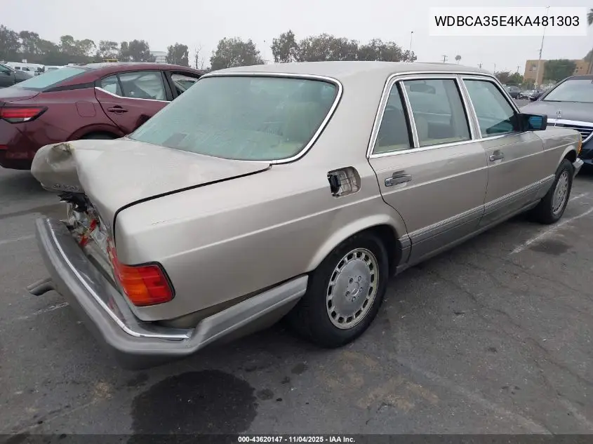 WDBCA35E4KA481303 1989 Mercedes-Benz 420 Sel