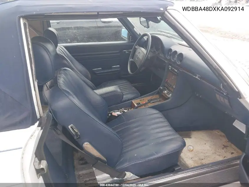 WDBBA48DXKA092914 1989 Mercedes-Benz 560 Sl