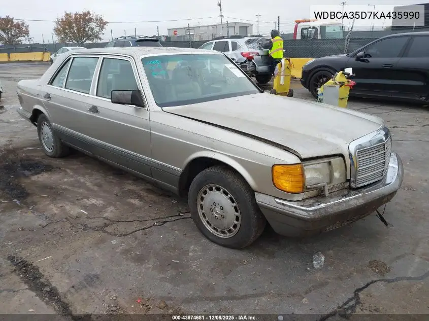 WDBCA35D7KA435990 1989 Mercedes-Benz 420 Sel