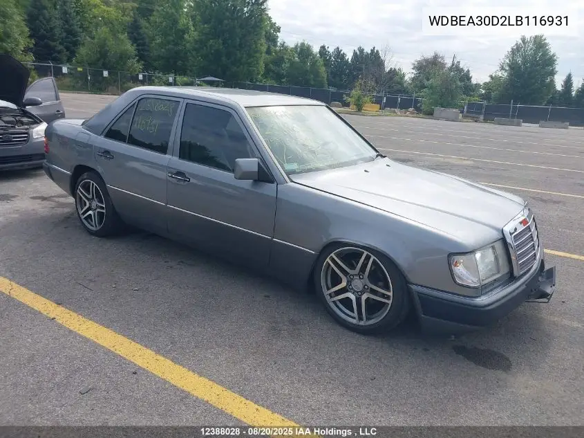 WDBEA30D2LB116931 1990 Mercedes-Benz 300 E