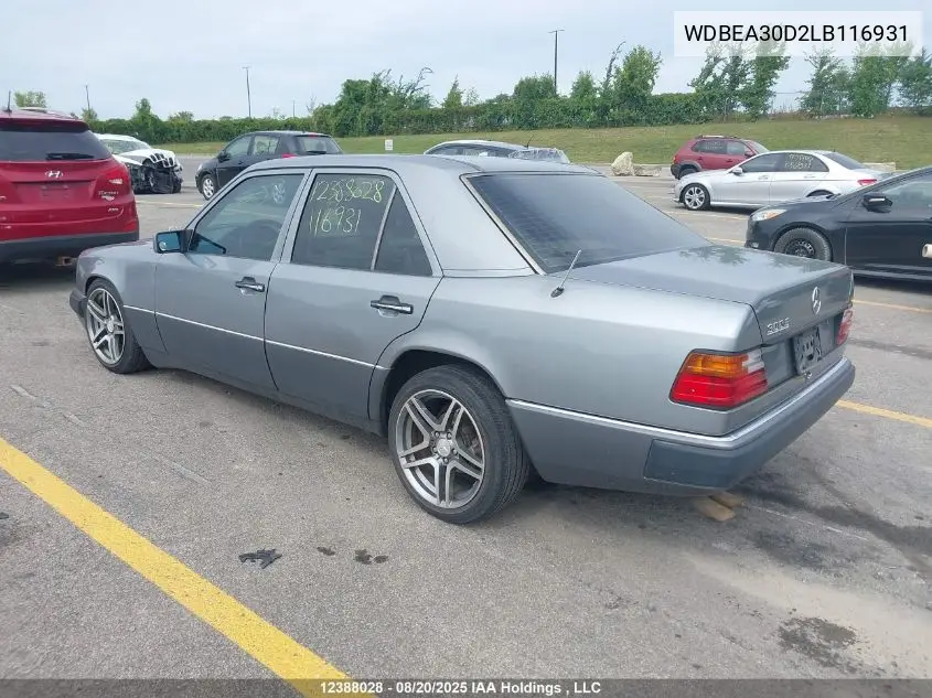 WDBEA30D2LB116931 1990 Mercedes-Benz 300 E