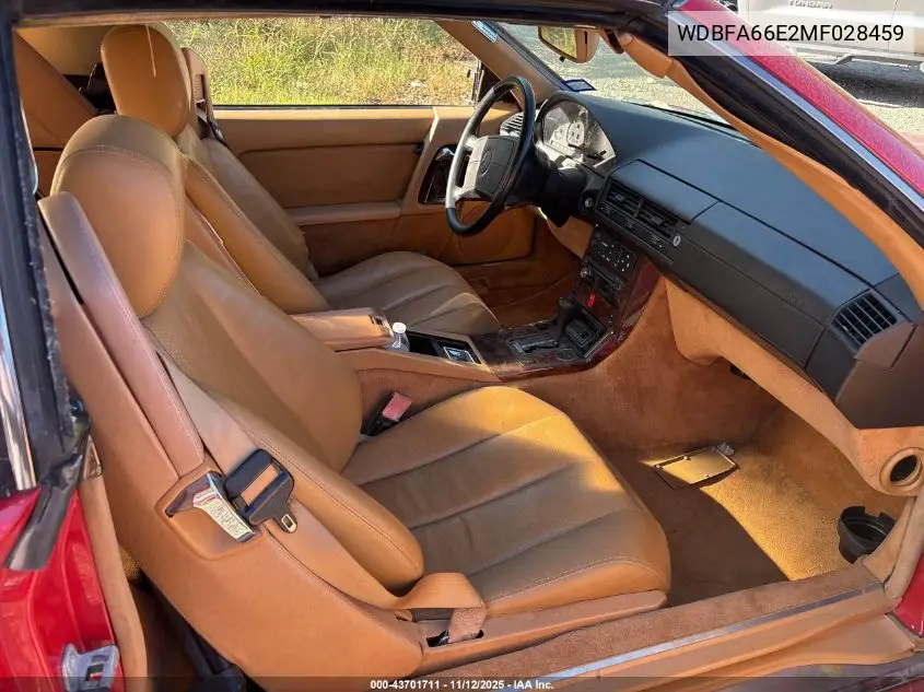 WDBFA66E2MF028459 1991 Mercedes-Benz 500 Sl
