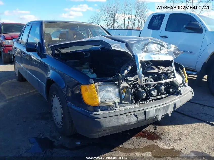 WDBEA30D2MB400741 1991 Mercedes-Benz 300 E