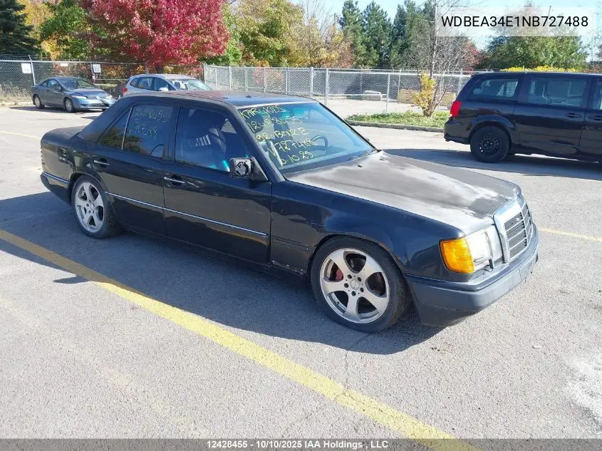 WDBEA34E1NB727488 1992 Mercedes-Benz 400 E