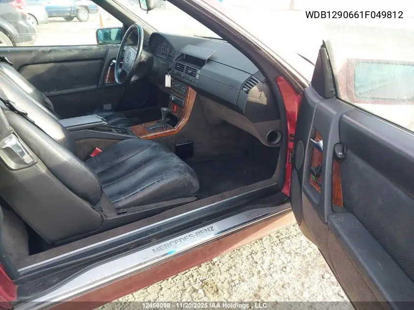 WDB1290661F049812 1992 Mercedes-Benz 500 Sl
