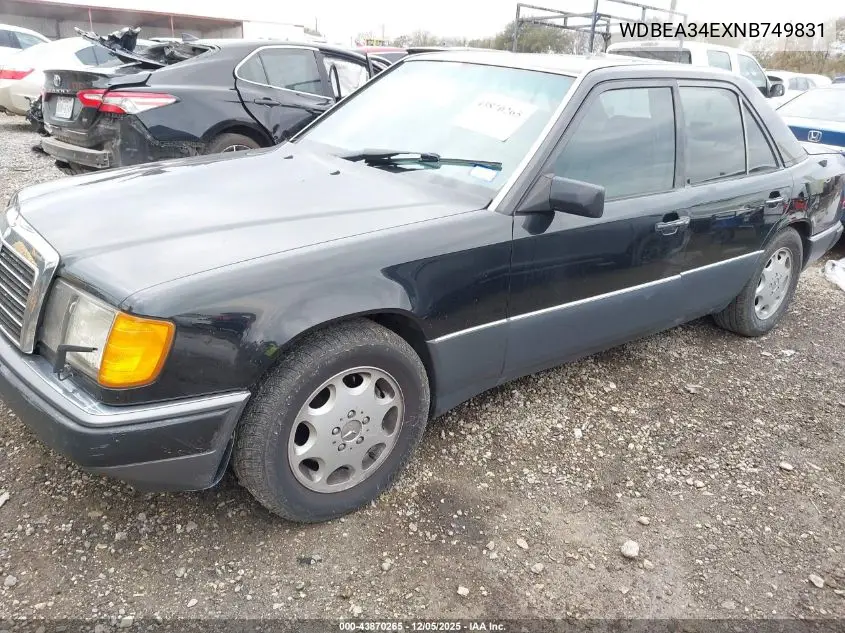 WDBEA34EXNB749831 1992 Mercedes-Benz 400 E