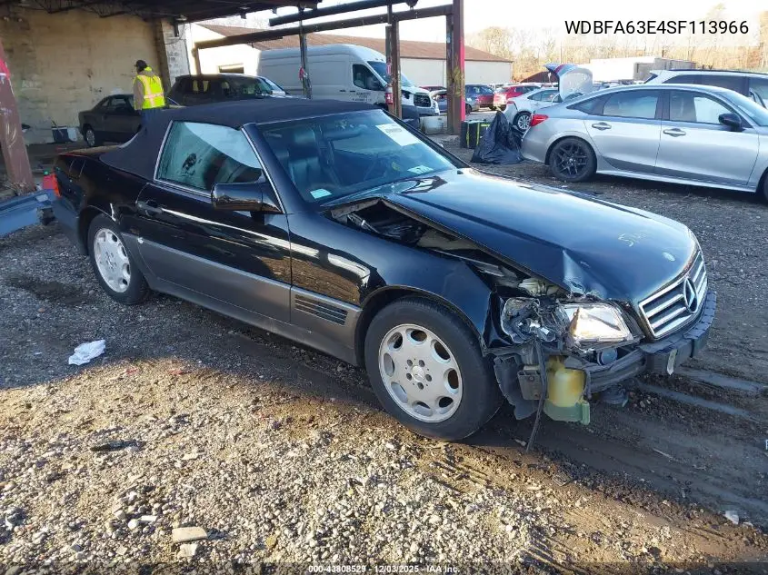 WDBFA63E4SF113966 1995 Mercedes-Benz Sl 320