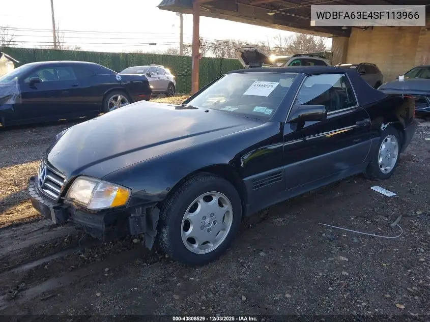 WDBFA63E4SF113966 1995 Mercedes-Benz Sl 320