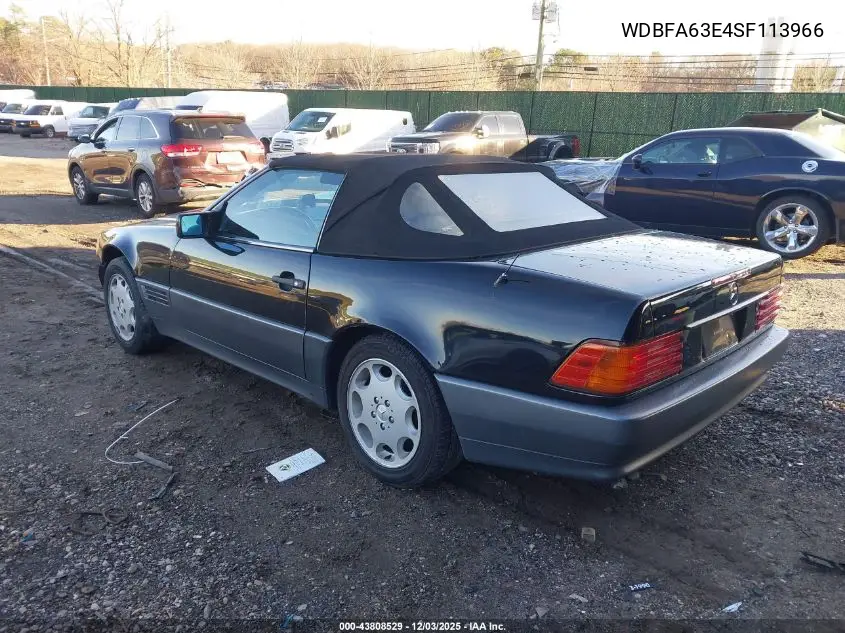 WDBFA63E4SF113966 1995 Mercedes-Benz Sl 320