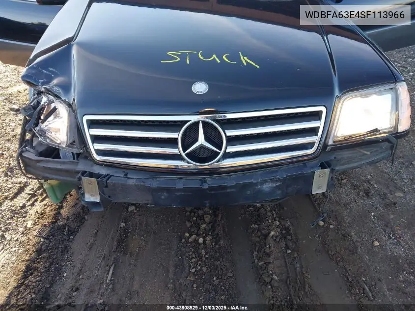 WDBFA63E4SF113966 1995 Mercedes-Benz Sl 320