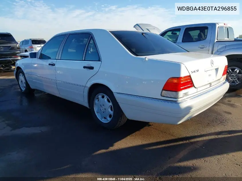 WDBGA43E0TA296855 1996 Mercedes-Benz S 420