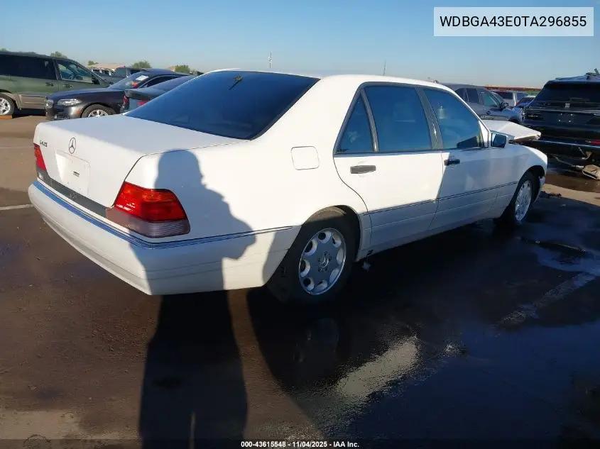WDBGA43E0TA296855 1996 Mercedes-Benz S 420