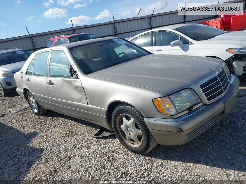 WDBGA33E7TA320689 1996 Mercedes-Benz S 320