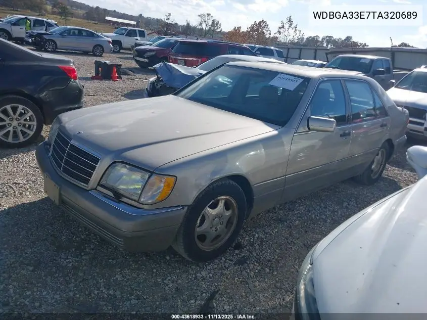 WDBGA33E7TA320689 1996 Mercedes-Benz S 320
