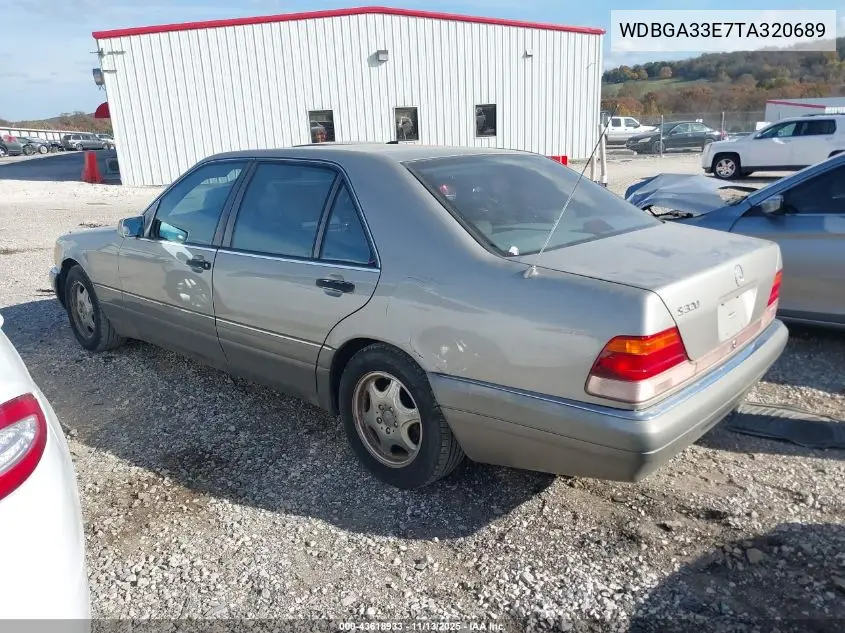 WDBGA33E7TA320689 1996 Mercedes-Benz S 320