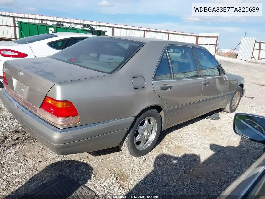 WDBGA33E7TA320689 1996 Mercedes-Benz S 320
