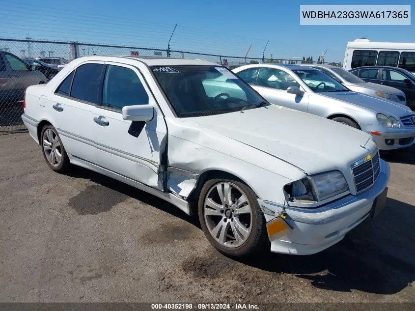 WDBHA23G3WA617365 1998 Mercedes-Benz C 230