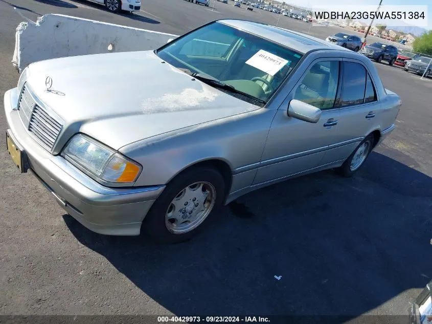 WDBHA23G5WA551384 1998 Mercedes-Benz C 230