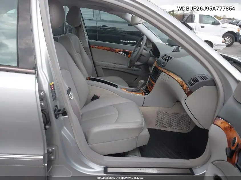 WDBUF26J95A777854 2005 Mercedes-Benz E 320 Cdi