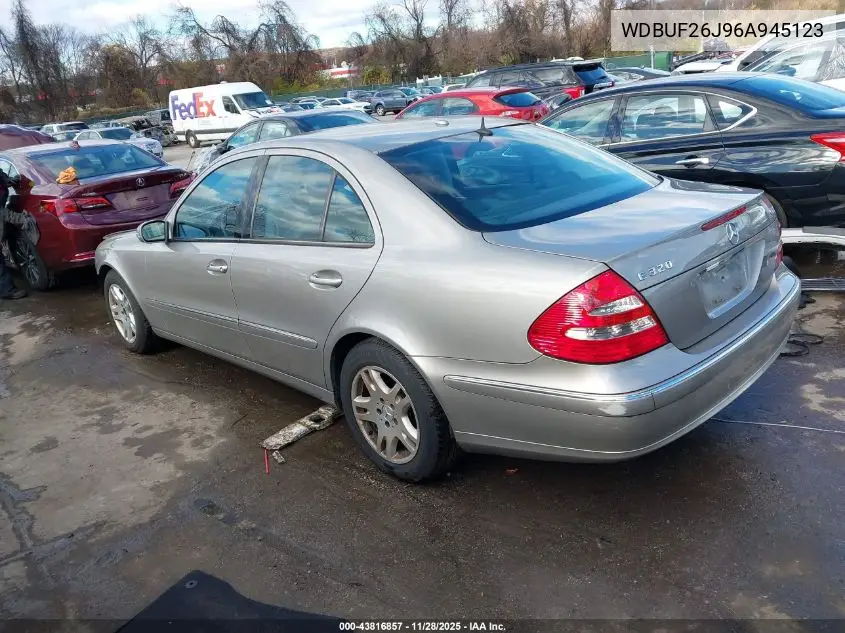 WDBUF26J96A945123 2006 Mercedes-Benz E 320 Cdi