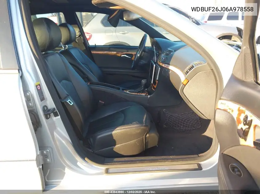 WDBUF26J06A978558 2006 Mercedes-Benz E 320 Cdi