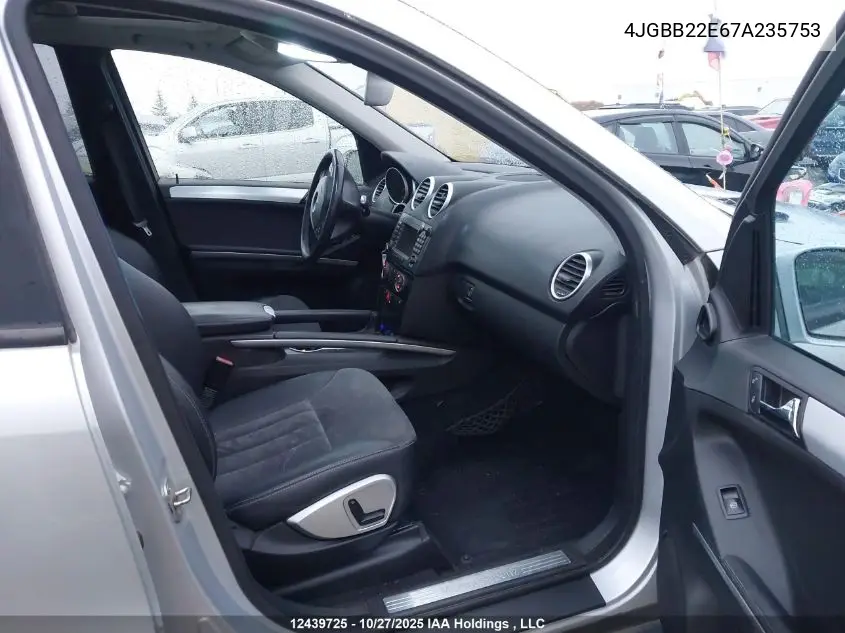 4JGBB22E67A235753 2007 Mercedes-Benz Ml 320 Cdi