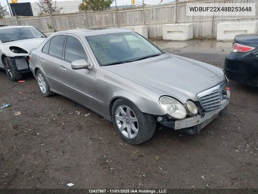 WDBUF22X48B253648 2008 Mercedes-Benz E 320 Cdi