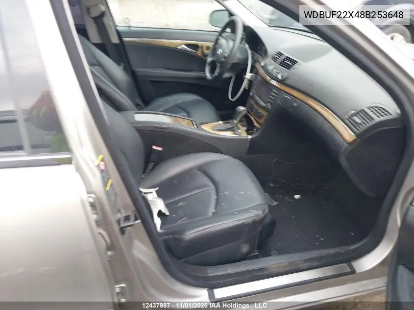 WDBUF22X48B253648 2008 Mercedes-Benz E 320 Cdi