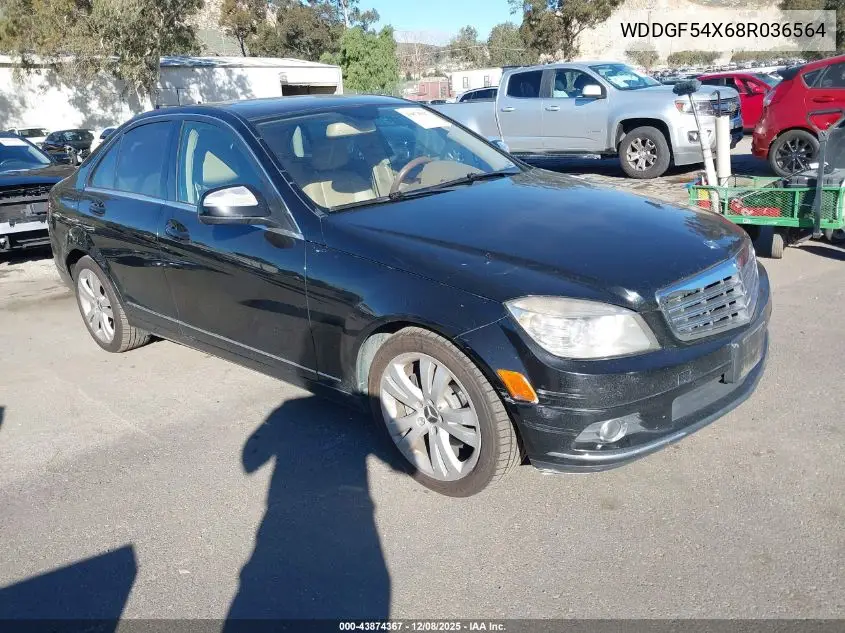 WDDGF54X68R036564 2008 Mercedes-Benz C 300