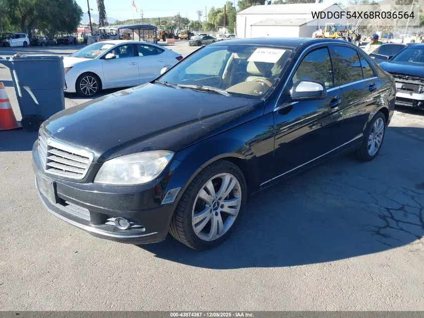 WDDGF54X68R036564 2008 Mercedes-Benz C 300