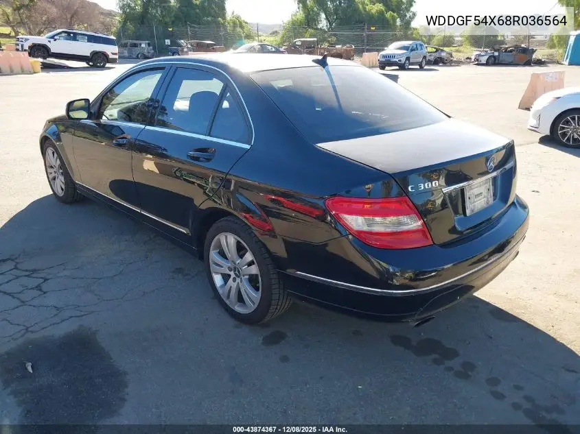 WDDGF54X68R036564 2008 Mercedes-Benz C 300