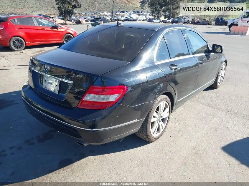 WDDGF54X68R036564 2008 Mercedes-Benz C 300