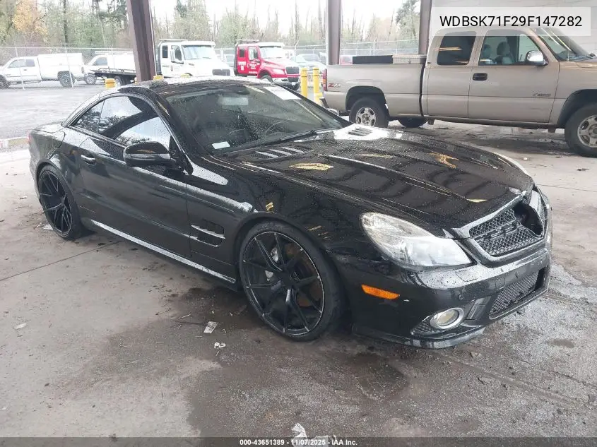 WDBSK71F29F147282 2009 Mercedes-Benz Sl 550