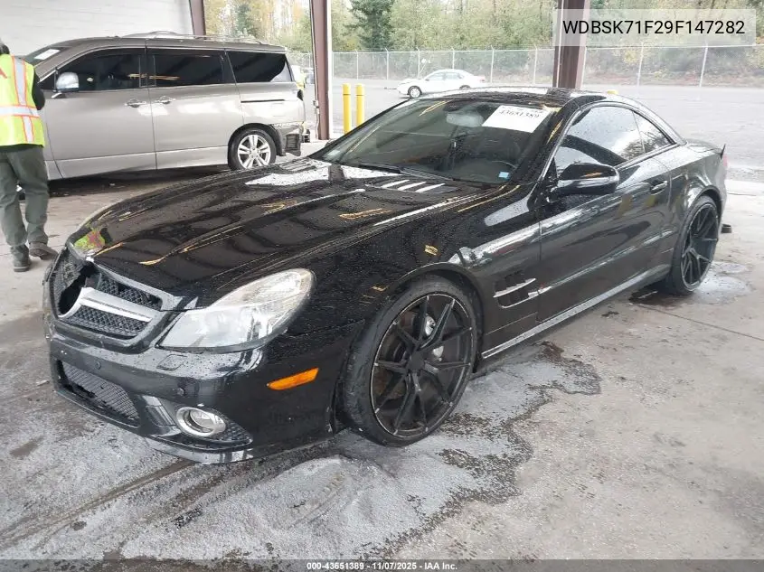 WDBSK71F29F147282 2009 Mercedes-Benz Sl 550