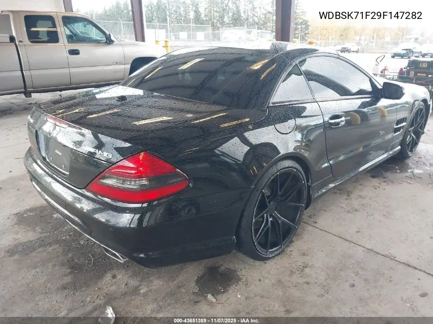 WDBSK71F29F147282 2009 Mercedes-Benz Sl 550