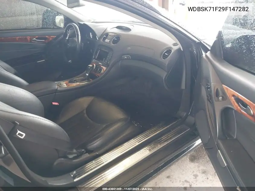 WDBSK71F29F147282 2009 Mercedes-Benz Sl 550