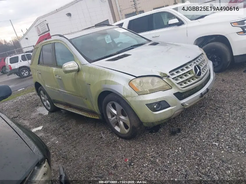 4JGBB25E19A490616 2009 Mercedes-Benz Ml 320 Bluetec 4Matic