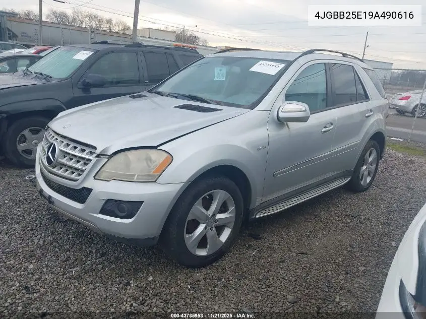 4JGBB25E19A490616 2009 Mercedes-Benz Ml 320 Bluetec 4Matic