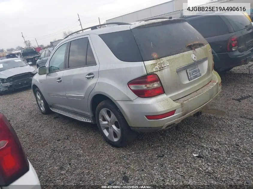 4JGBB25E19A490616 2009 Mercedes-Benz Ml 320 Bluetec 4Matic