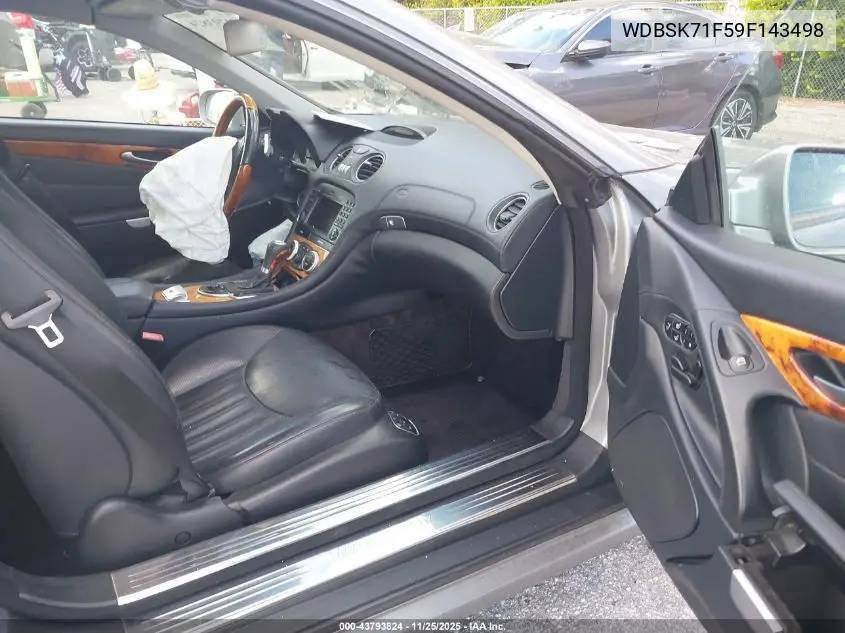 WDBSK71F59F143498 2009 Mercedes-Benz Sl 550