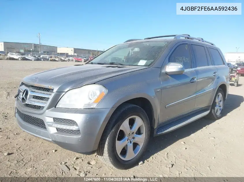 4JGBF2FE6AA592436 2010 Mercedes-Benz Gl 350 Bluetec